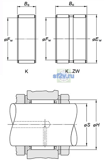 Фото подшипника K90X97X20