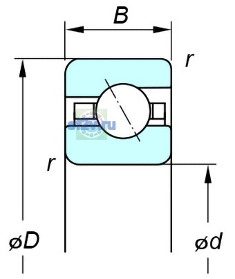 Фото подшипника KBA110