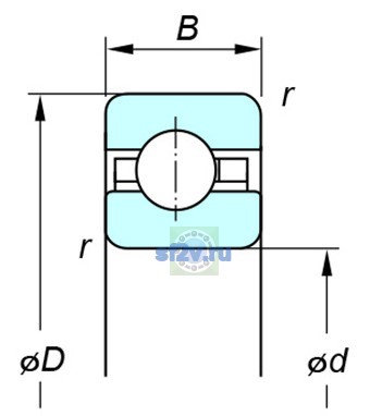 Фото подшипника KBC110