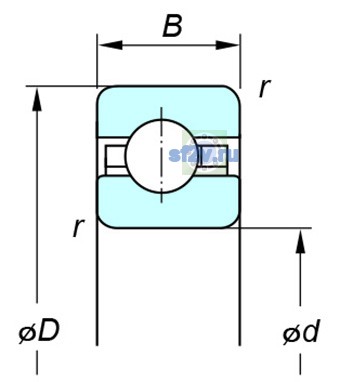 Фото подшипника KBC120