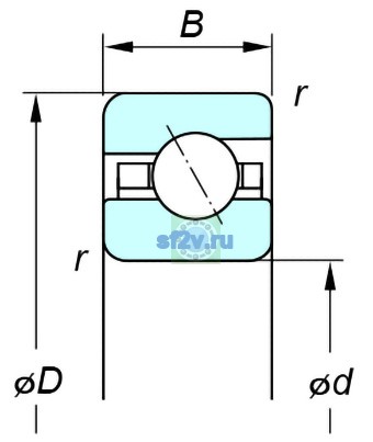 Фото подшипника KCA100