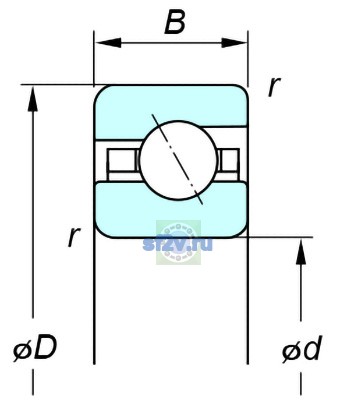 Фото подшипника KCA110