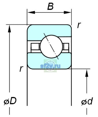 Фото подшипника KCA120