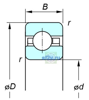 Фото подшипника KCC110