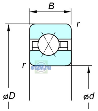 Фото подшипника KCX120