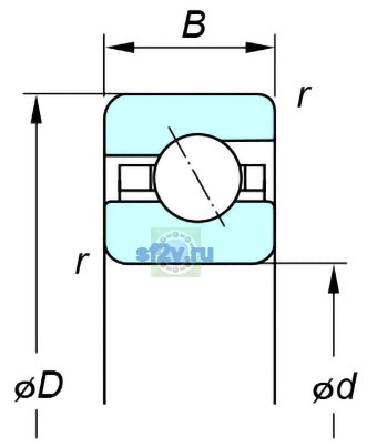 Фото подшипника KDA055