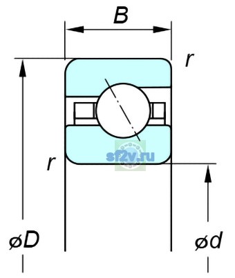Фото подшипника KDA100