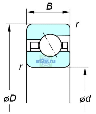 Фото подшипника KDA120