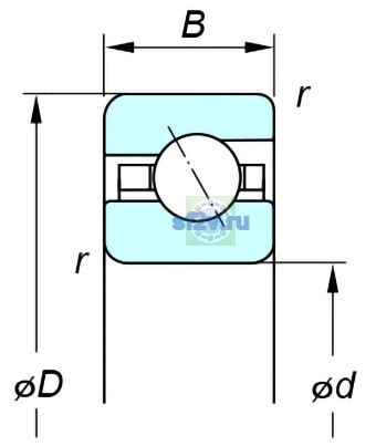 Фото подшипника KDA300