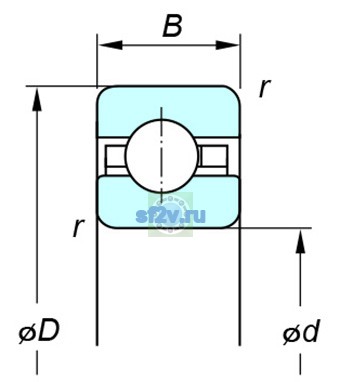 Фото подшипника KDC045
