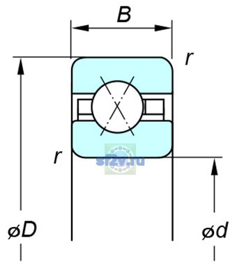 Фото подшипника KDX050