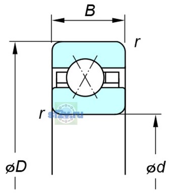 Фото подшипника KDX070