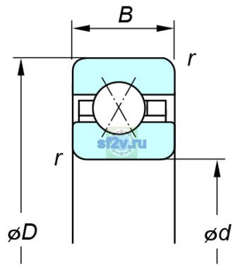 Фото подшипника KDX200