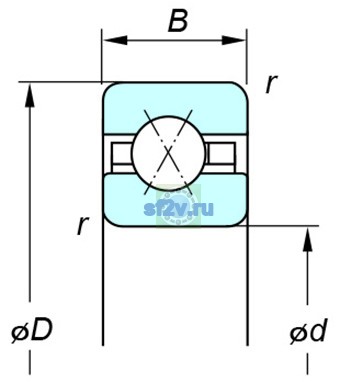 Фото подшипника KDX300