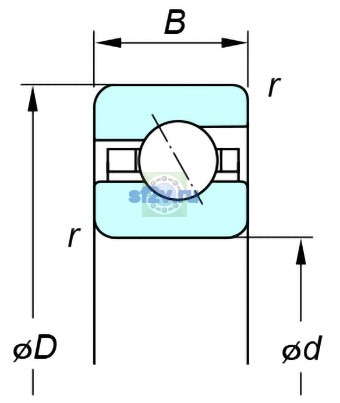 Фото подшипника KFA110