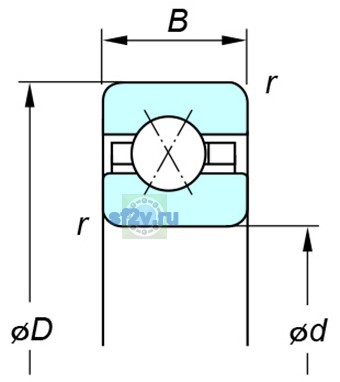 Фото подшипника KFX100