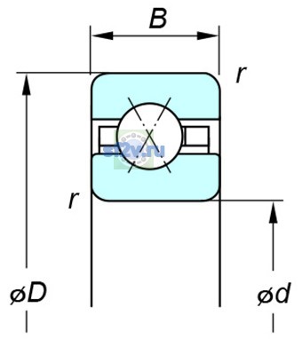 Фото подшипника KFX160