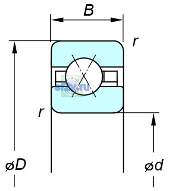 Фото подшипника KFX200