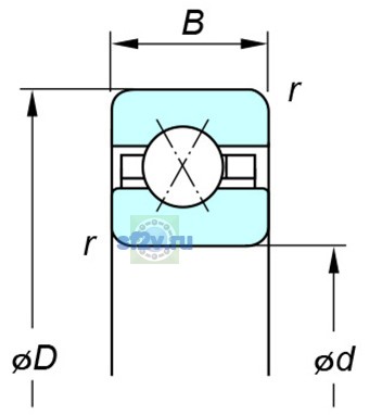 Фото подшипника KFX300