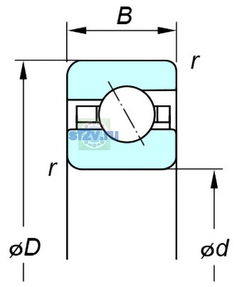 Фото подшипника KGA350
