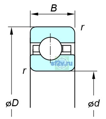 Фото подшипника KTC010