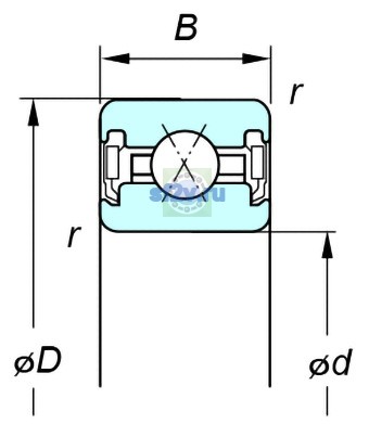 Фото подшипника KUX065 2RD