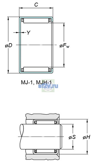 Фото подшипника MJ-10101