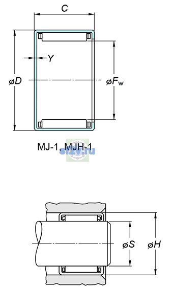 Фото подшипника MJ-981