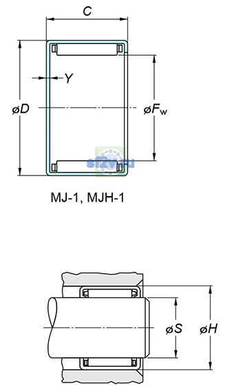 Фото подшипника MJH-10101