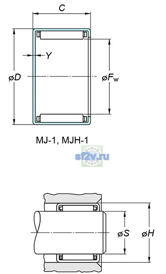 Фото подшипника MJH-11101