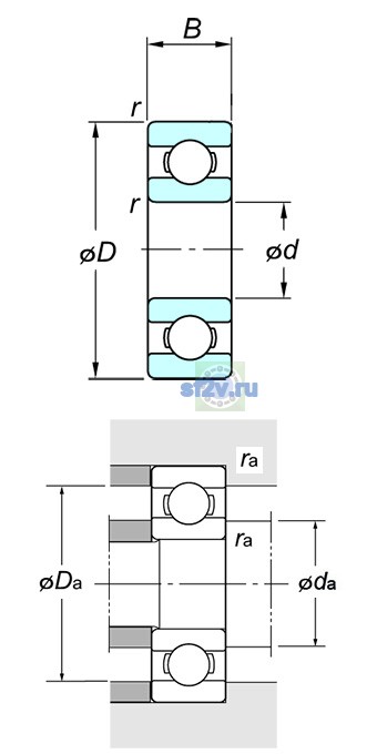 Фото подшипника ML2508/1B
