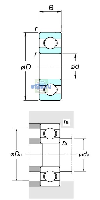 Фото подшипника ML3006