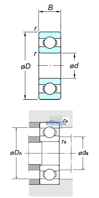 Фото подшипника ML3008