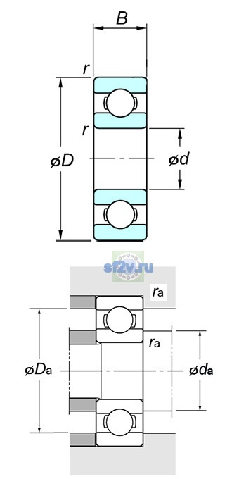 Фото подшипника ML5010