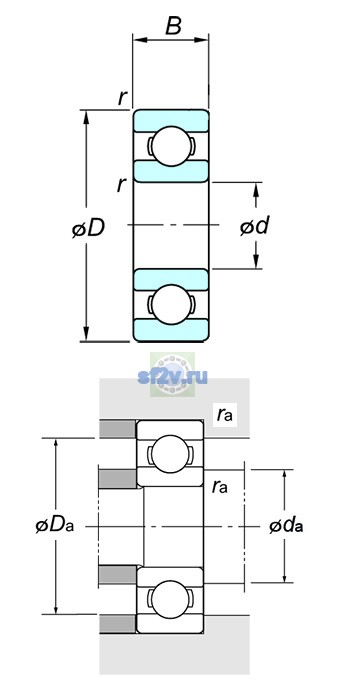 Фото подшипника ML6010