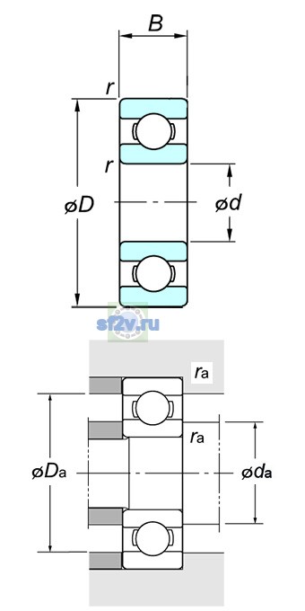 Фото подшипника ML8012