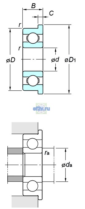 Фото подшипника MLF2006