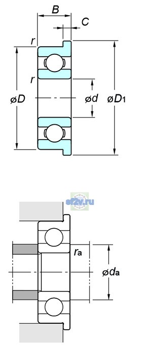 Фото подшипника MLF5009