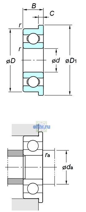Фото подшипника MLF6010