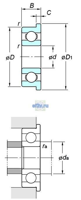 Фото подшипника MLF8012