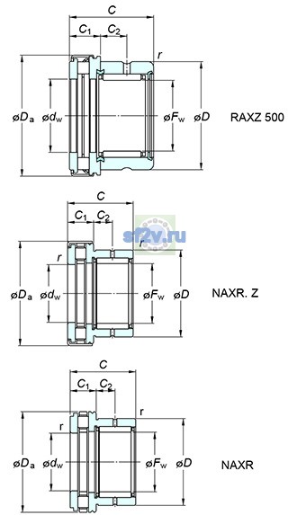 Фото подшипника NAXR30Z.TN