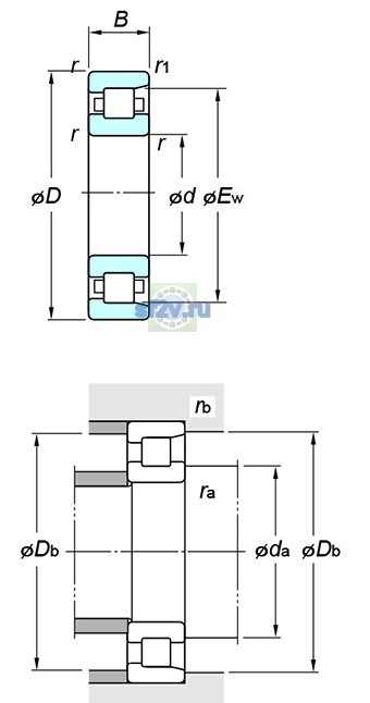 Фото подшипника NF312