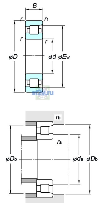 Фото подшипника NF315