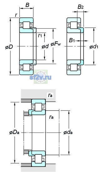 Фото подшипника NH310R