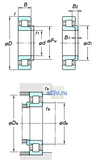 Фото подшипника NH311R