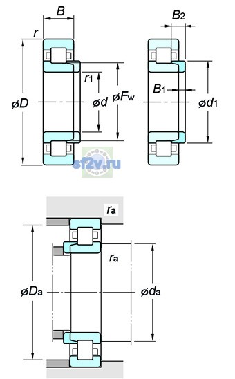 Фото подшипника NH314R
