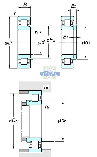 Фото подшипника NH319R