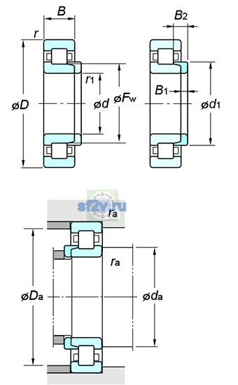 Фото подшипника NH320R