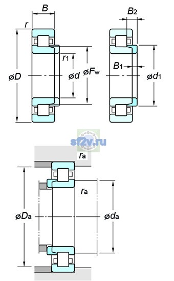 Фото подшипника NH326R