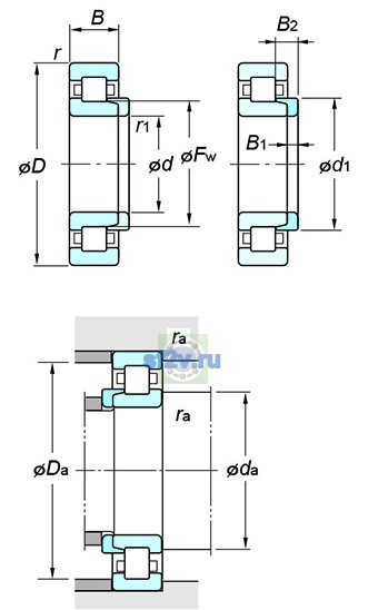 Фото подшипника NH410